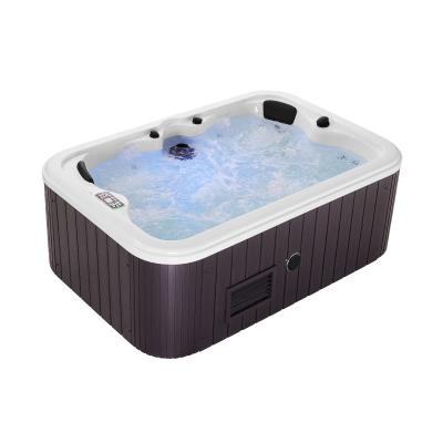 China EUROPEAN easy to maintain 2-4 person outdoor hot tub sale garden tub sex stockings spa whirlpool body massage for sale