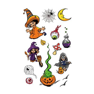 China Temporary Waterproof English Women Children's Halloween Tattoo Tatoo Sticker Printing Dragon Unisex For Body for sale