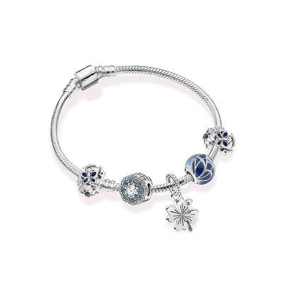 China CLASSIC RX Jewelry Company sales 100% 925 Sterling Silver 925ale new Daisy String Bracelet Support Wholesale logo customization DIY2020 for sale