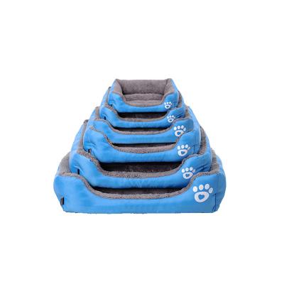 China Stocked Wholesale Price Pet Bed Fluffy Super Soft Pet Beds For Dogs And Cats for sale