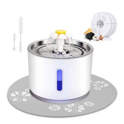 China Automatic Automatic Cat Water Fountain Pet Drinking Water Dispenser Stainless Steel Gifts Discount Pets OEM For Dog for sale