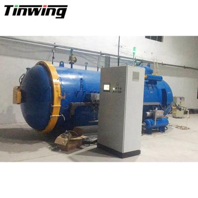 China High Pressure Industrial Carbon Composite Material Fiber Building Material Stores Automatic Autoclave Furnace Price for sale