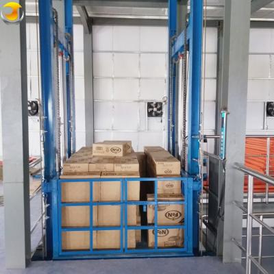 中国 Small Goods Electric Scissor Lifts Materials Hydraulic Warehouse Cargo 販売のため