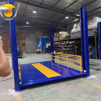 China Tavol customized vertical Hydraulic Goods Lift electric four-column car parking table platform en venta