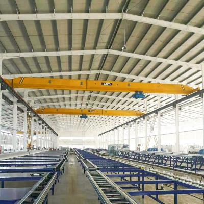 China Crane Lifting Machine 5 Ton For Sale Electric Single Girder Factory Overhead Crane zu verkaufen