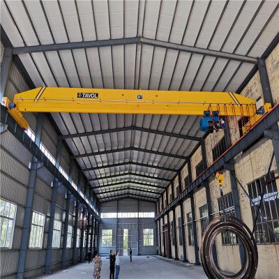 China 3ton 5ton 10ton Single Beam Overhead Crane Factory Use Girder Bridge Price zu verkaufen