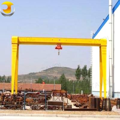 China Chinese supplier Girder Gantry Crane 5t 10 ton 15 ton with electric hoist price zu verkaufen