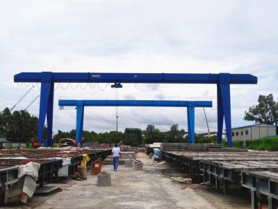 China China Shandong manufacture 20 ton 12m single gantry crane factory price zu verkaufen