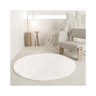 China Super Quality Blanket Soft White Living Room Washable Around Nordic Modern Carpet for sale