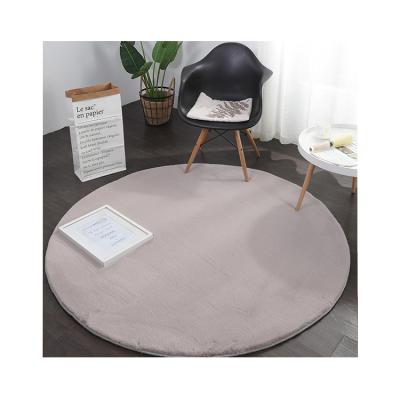 China High Quality Washable Baby Washable Non-slip Mat Bedroom Soft Round Blanket for sale