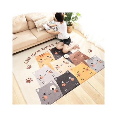 China Best Selling Designer Washable Anti Slip Durable Faux Fur Wool Rug And Area Rug for sale