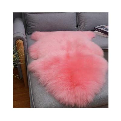 China Modern Sofa Bedroom Australia Animal Sheepskin Covers Home Decor Luxury High Quality Washable for sale