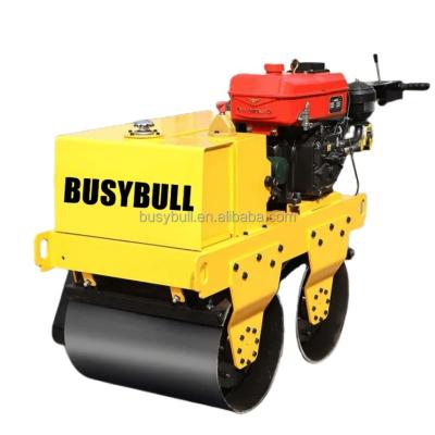 China Building material shops BUSYBULL mini road roller with stable performance, strong power, low fuel consumption and increased machine control for sale