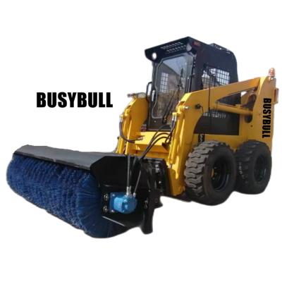 China 2023 Construction material stores BUSYBULL factory price small skid ox loader JC65 for sale wheel ox loader for sale