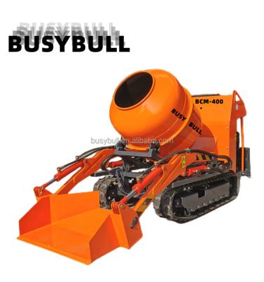 China Industry-leading 2023 Factory BCM-400 New Multifunctional Automatic Mini Concrete Mixer Truck With 0.4 CBM Tank Capacity for sale