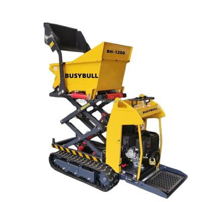 China Overseas popular factory BUSYBULL construction machine loader unloader in mini type with steel wire rubber track for sale