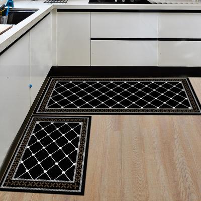 China Factory Direct Sale Digital 3D Landscape Ball Digital 3D Non-Slip Bath Mat Non-Slip Home Decorative Bath Rug Handsome for sale