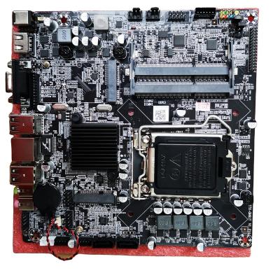 China Slim 1155 mini desktop motherboard h61 motherboard ITX motherboard for core i7 for sale