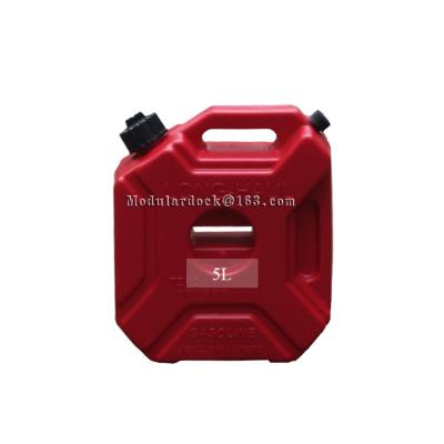 China Fuel Injection System 5 Liter LLDPE Plastic Oil Jerry Can (10,20,25,30,50 L Variable) for sale