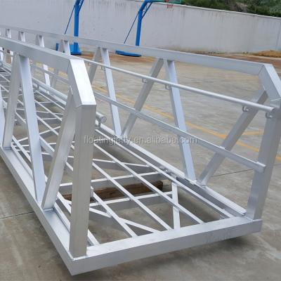 China boat stainless steel gangway/aluminum boarding ladders/marine boat aluminum gangway boat ladder for sale for sale