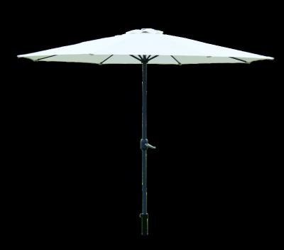 China 2020 Factory Direct Supply Leisure Outdoor 9.8 Feet Polyester Patio Umbrella Garden Cafe Umbrella Hand Crank Operated Umbrella for sale