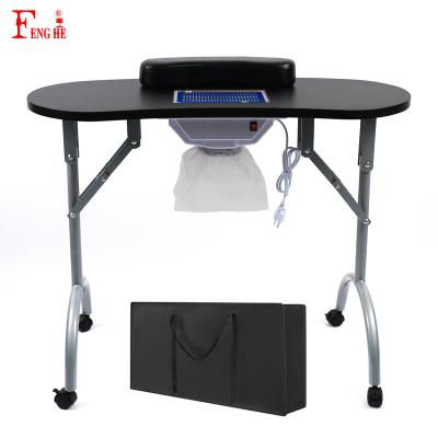 China Cheap European Furniture Living Room Furniture Modern Black Minimalist MT-008 Style Nail Table Movable Wheels for sale