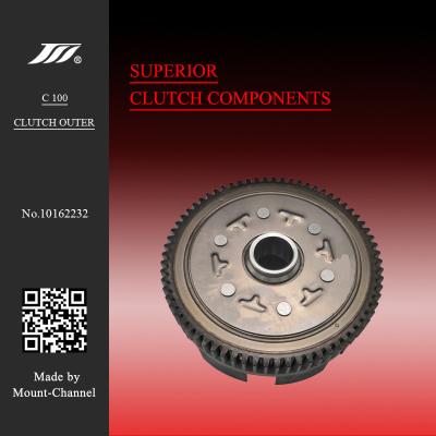 China Outer Iron Business 100 / C100 Motorcycle Clutch For Honda for sale