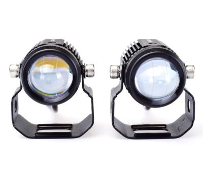 China Auto Motorcycle LED Motorbike Fog Drive Lights 30W 6000Lm Yellow Ignition High Low Beam Yellow Ignition Projector White Motorcycle Other Headlights for sale