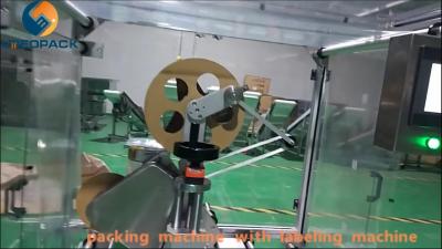 China Automatic seeds bag packaging machine and labeling machine price for sale