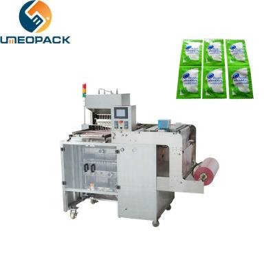 China Automatic high speed multiline shampoo liquid sauce side sealing sachet pouch packing machine for sale