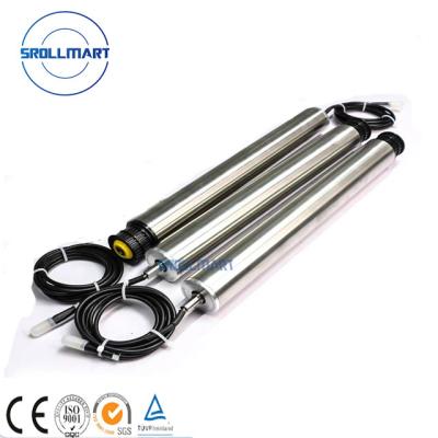 China Workshop Repair Machinery Stainless Steel Conveyor Powered Poly V 24v Roller DC Drum Motor For Belt Conveyor for sale