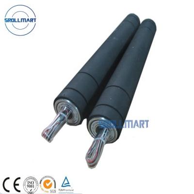 China Machinery Repair Shops High Quality Load Capacity 30-300KG Stainless Steel AC Rubber Oil Quenched Motorized Conveyor Rollers for sale