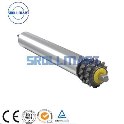 China Machinery Repair Shops Sprocket Accumulation Conveyor Roller Double Row Cconveyor Stainless Steel Rollers For Airport Control for sale