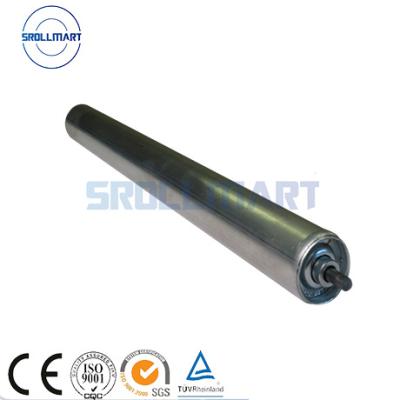 China Chinese Unpowered Srollmart Machinery Repair Shop Manufacturers Conveyor Roller Stainless Steel With Female Thread for sale