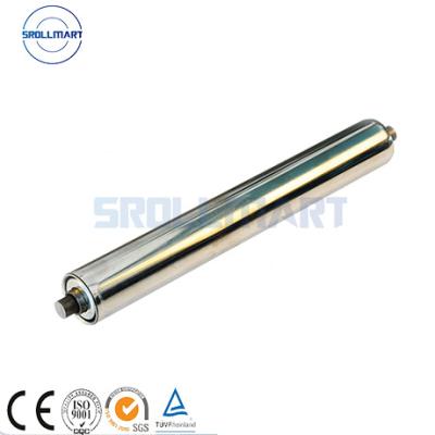 China Machinery Repair Shops Gravity Conveyor Roller SUS201 / 304 Anti Corrosion For Supermarket for sale