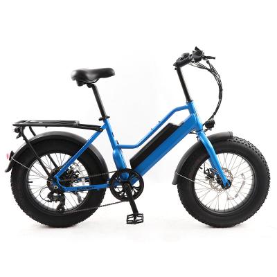 China Fat Tire e Aluminum Alloy 500W 48V Fat Tire Big Frame Aluminum Powerful Electric Bike Bicycle For Kids for sale