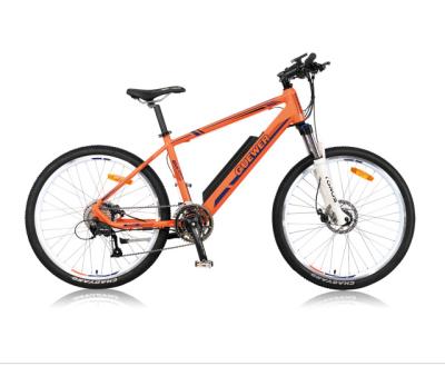 China Aluminum Alloy Guewer 500W Electric Mountain Bike Off Road Integrated Lithium Battery Electric Mountain Bike 700C/27.5 Inch For Women for sale