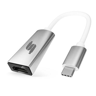 China Hot Selling Gold Plated Multimedia USB C Connector To 4K 30HZ USB 3.1 Female HDMI Adapter Cable For Macbook Pro for sale