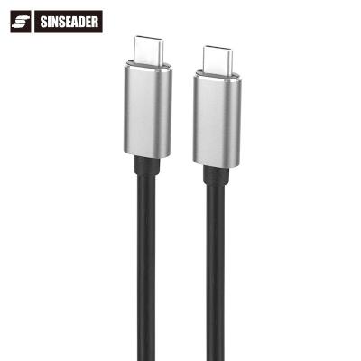 China 5A/100W 5A 100W USB Charging Aluminum Fast Type C To Type To C High Speed ​​Type C Data Syncing USB Cable for sale