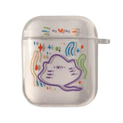 China Cute Cartoon Waterproof Case For Airpods Pro Silicone TPU Cover Device Earphone Charging Case For Apple Airpods pro 1&2&3 for sale