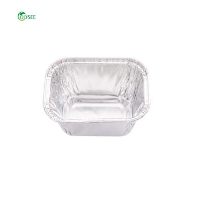 China Food Disposable Small Rectangular Aluminum Foil Baking Pan Cake Tray 2290 for sale