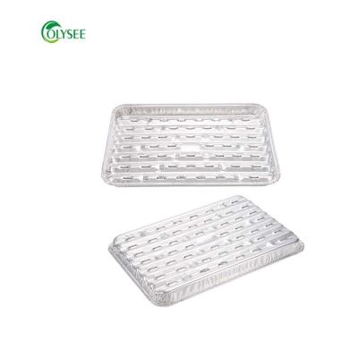 China Food One Time Use BBQ Grill Instant Grill Aluminum Foil Disposable BBQ Grill Pan for sale