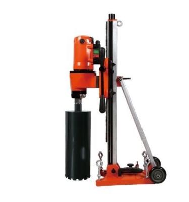 China Tiankai 205mm reinforced concrete diamond core drill machine for concrete cutting with adjustable stand for sale