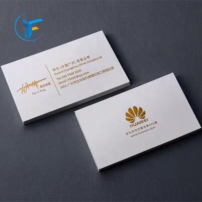 China Recyclable Business Card High End White Paper Business Card Recyclable Business Card Design High End Hot Stamping Custom For Small Business for sale