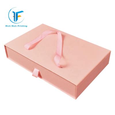 China Recyclable High Quality Customized Packaging Paper Box With Logo Printing White Drawer Packaging Gift Box Beautiful for sale