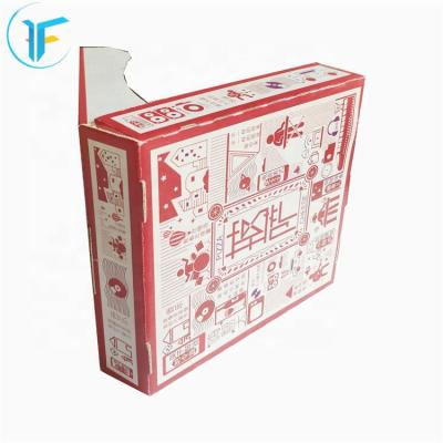 China Recycled Materials Various Size Take Out Corrugated Pizza Bread Cake Boxes for sale