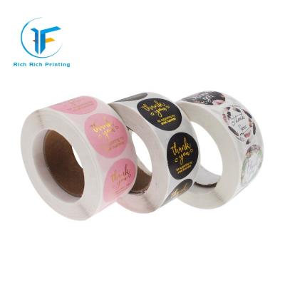 China Firm Self Adhesive Vinyl Around Waterproof Sticker Roll For Wholesale for sale