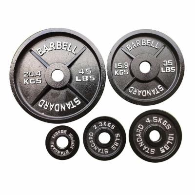 China Durable New Hot Sale Weightlifting Weight Lifting Training Barbell Free Weight Plates for sale