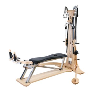 China Fitness Center Factory Supply Custom Zen Instrument Equipment With Tower With Half Trapeze Machine Reformer Pilates Pulley Gyro Tower for sale