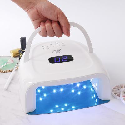 China Factory Wholesale Plastic Portable Smart Automatic Infrared Sensor Sun LED Nail Lamp 15600mAh Nail Dryer 60W UV Wireless Nail Lamp for sale